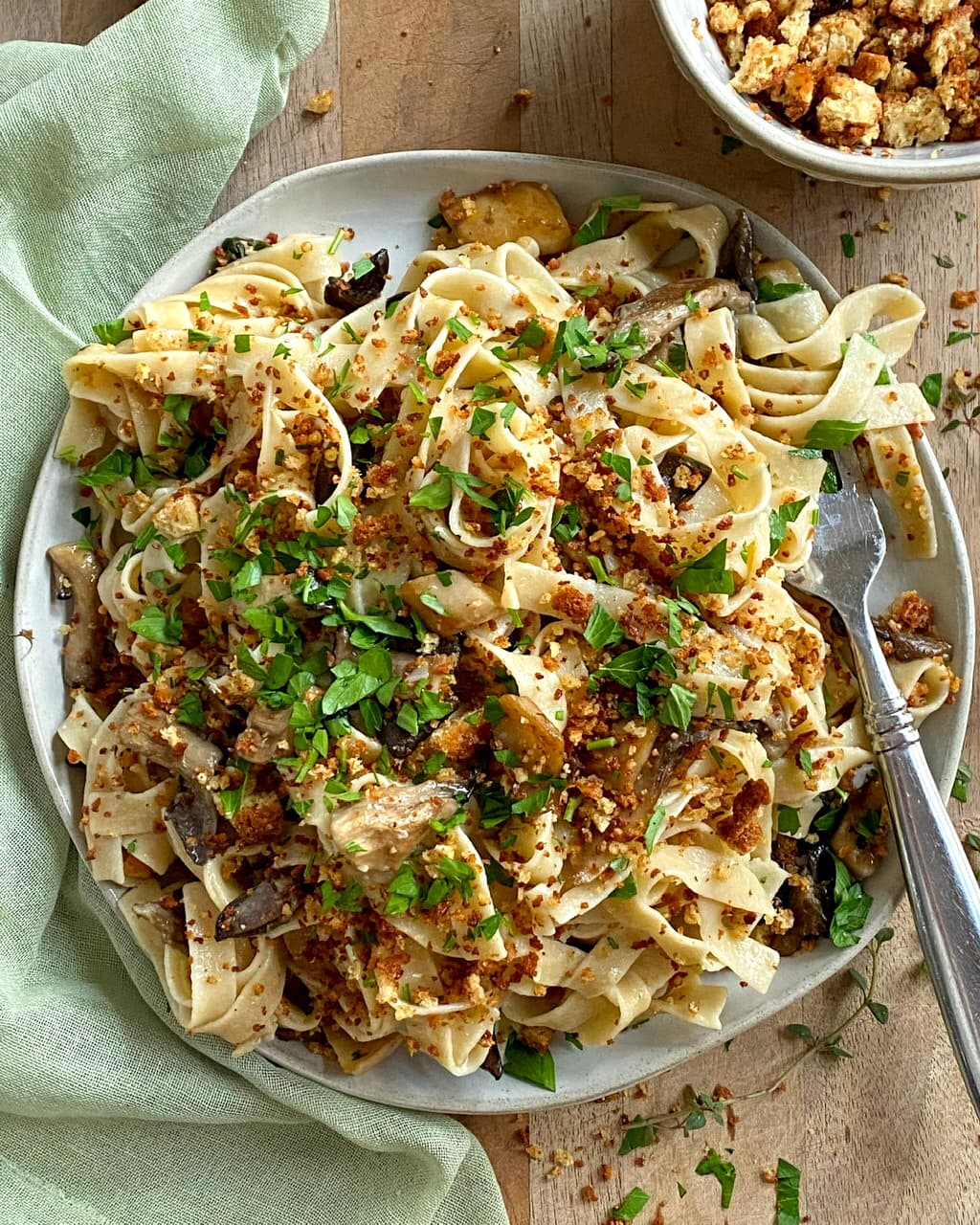 Pasta with Mushrooms