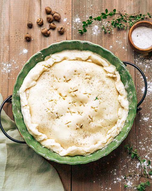 Chicken Pot Pie Uncooked