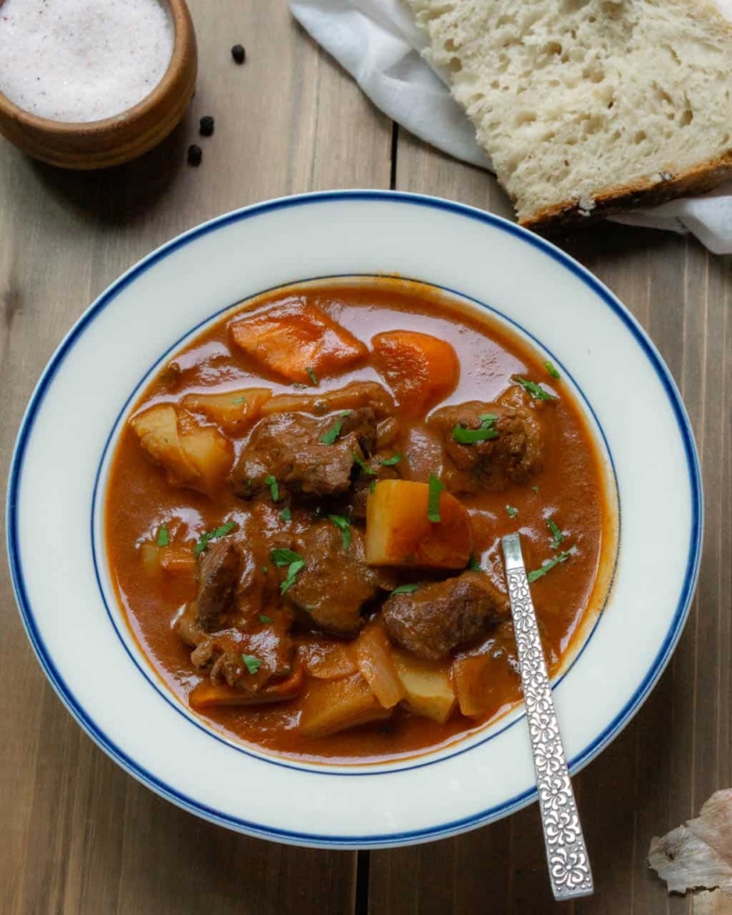 Stovetop Beef Stew With Carrots And Potatoes - Stillwood Kitchen