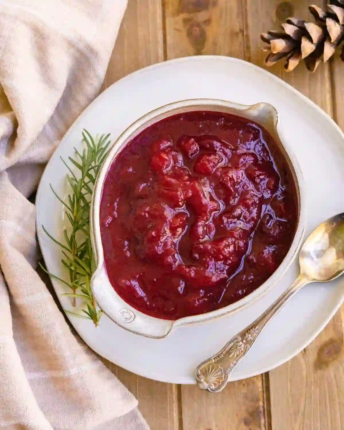 Cranberry Sauce in a bowl